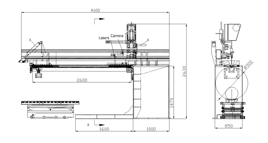 Cryogenic Cylinder Longitudinal Welding Machine